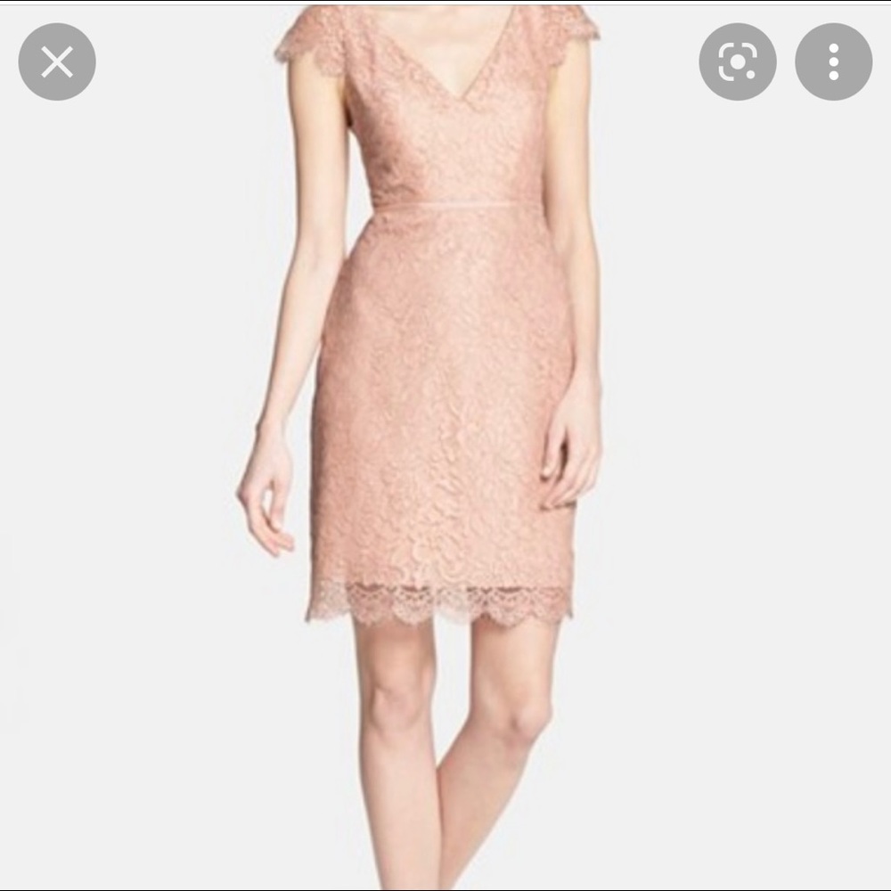 Bridgette, Blush/Gold Lace, Size 4